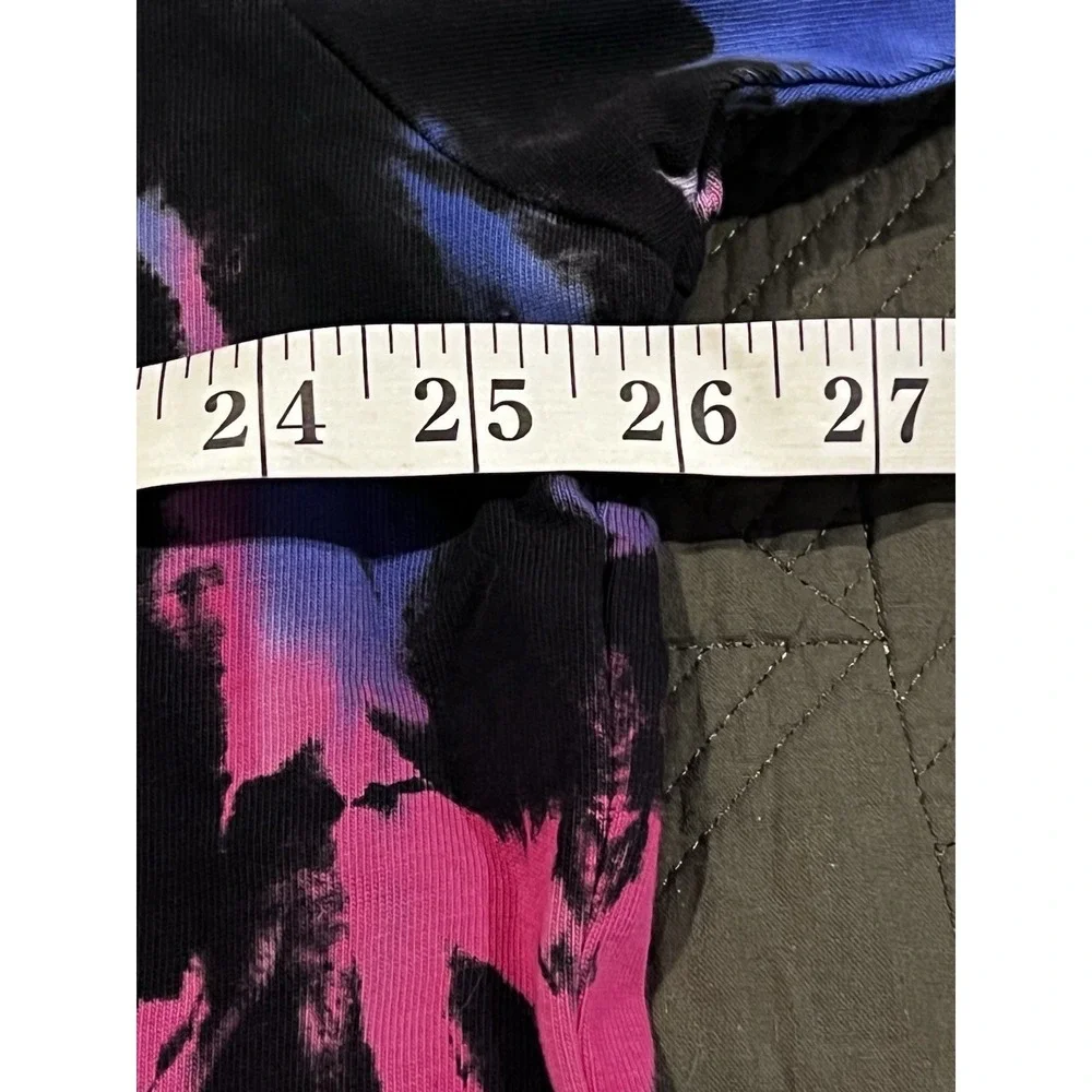Air Jordan‎ Men's T Shirt 2xl Black And Blue Tie Dyed Pattern